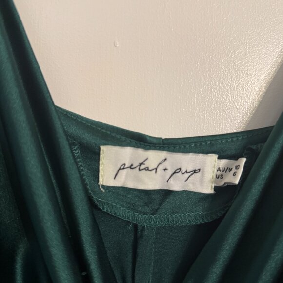 Petal & Pup Satin Slip Midi Dress *Never been worn* - Picture 4 of 4